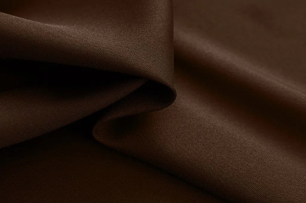 Draperie maro inchis cu rejansa OXFORD 140x250 cm