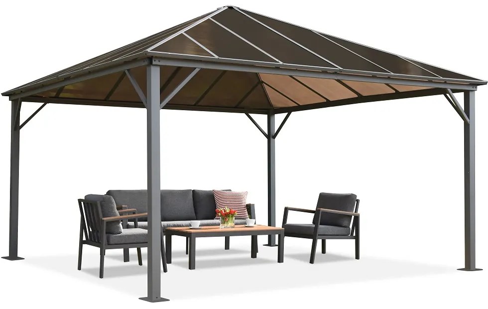 Foișor de terasă Milos 4x4 Garden Point