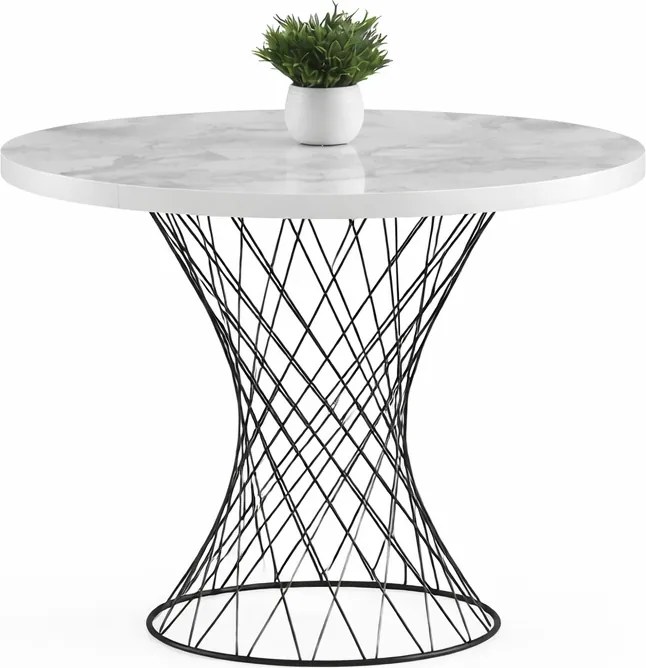 Masă de sufragerie Pota White