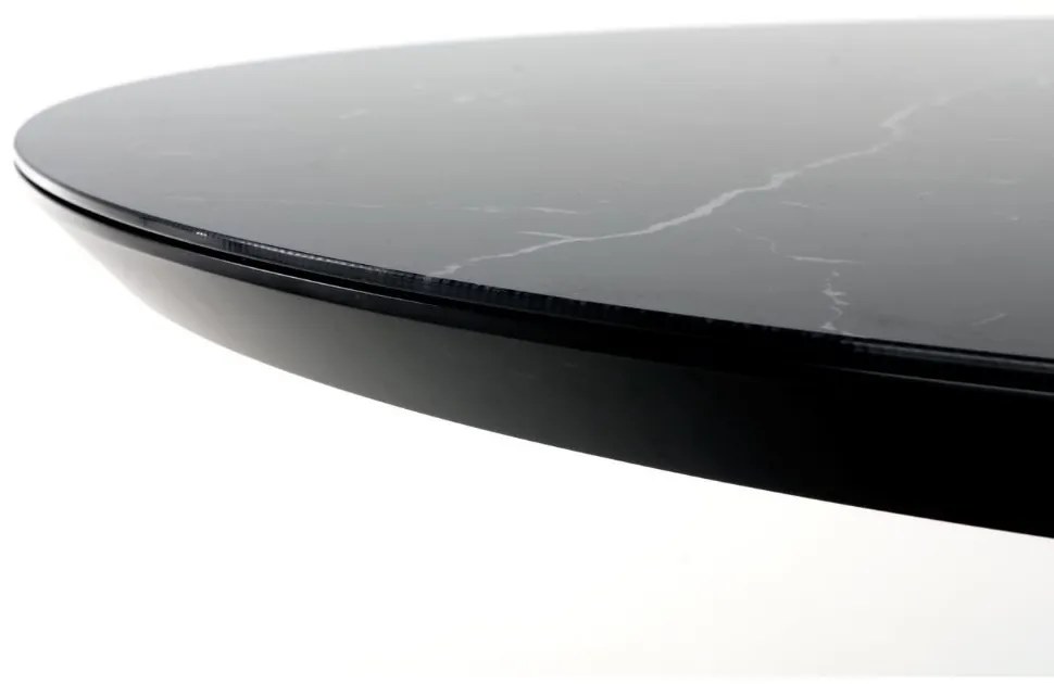 Masa de bucaterie Vertigo, marmura neagra