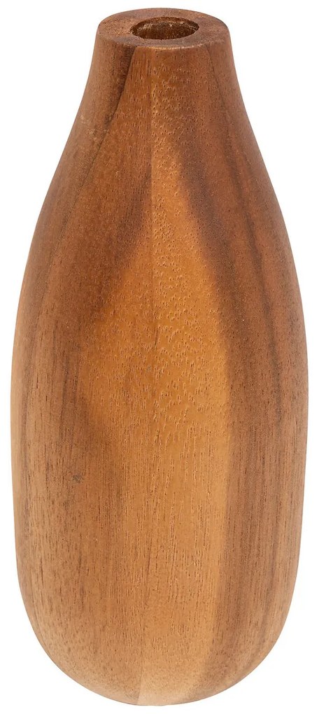 Vaza decorativa din lemn de salcam SOLIFLORE