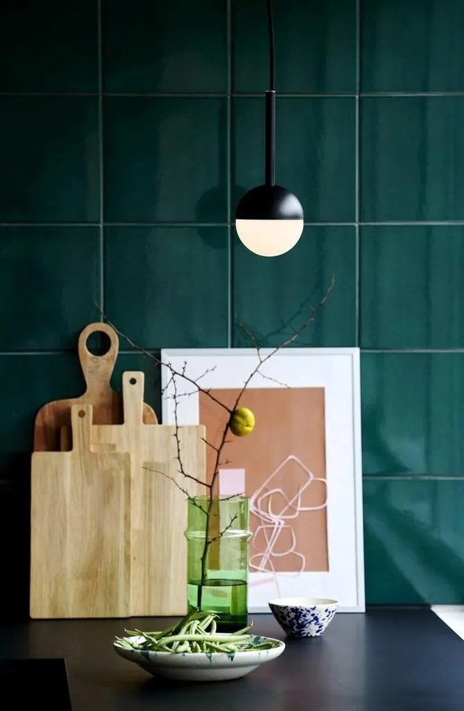 Pendul design modern CONTINA negru 2113153003 NL