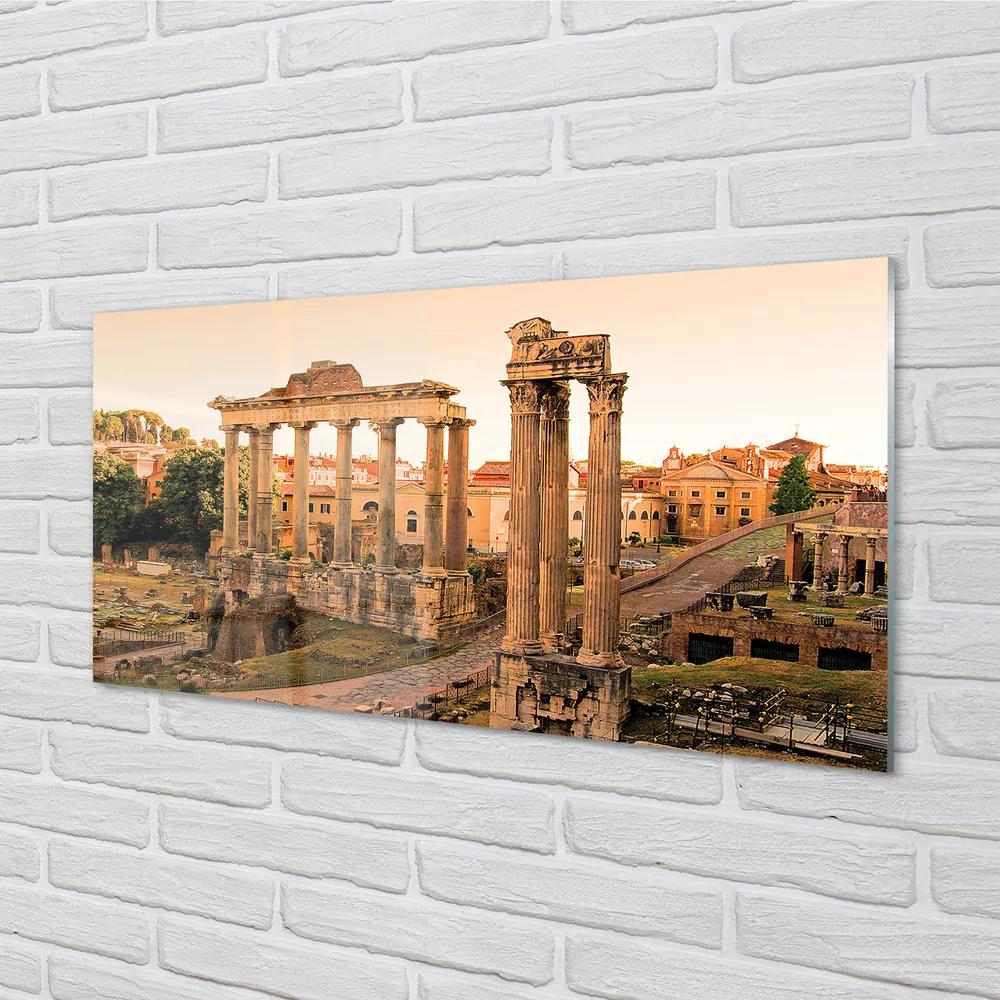 Tablouri acrilice Roma Forumul Roman Sunrise