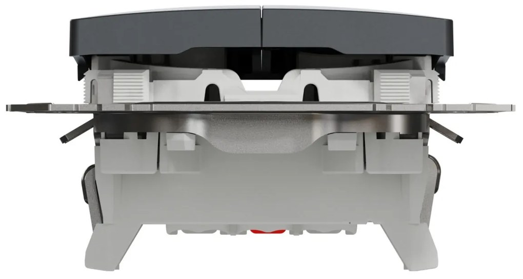 Intrerupator dublu, 10A, IP20, antracit, Schneider Sedna Design