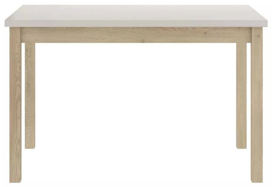 Masă de bucătărie Adam 120 x 68 cm, crem / stejar cremona
