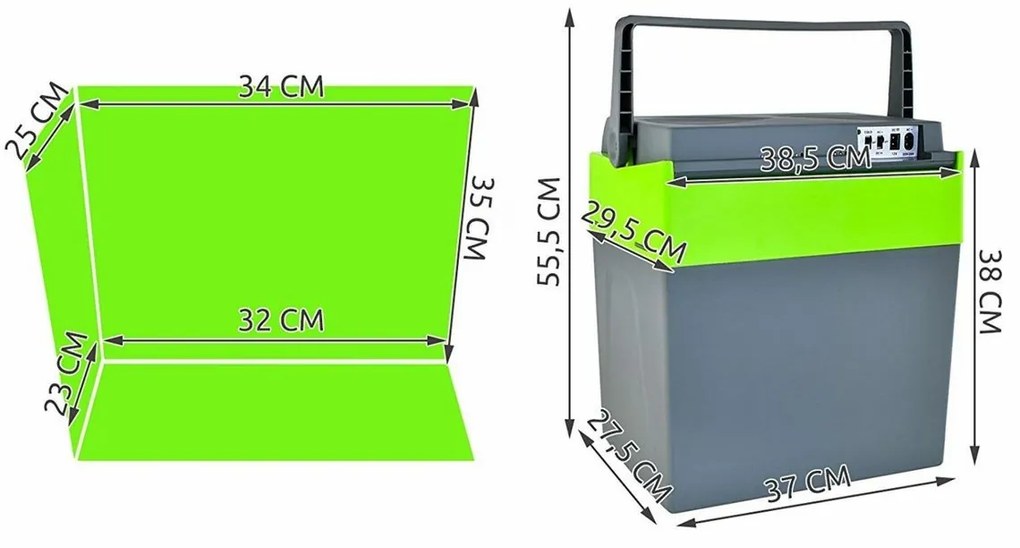 Ladă frigorifică Compass ECO 30 l, 230 V / 12 V