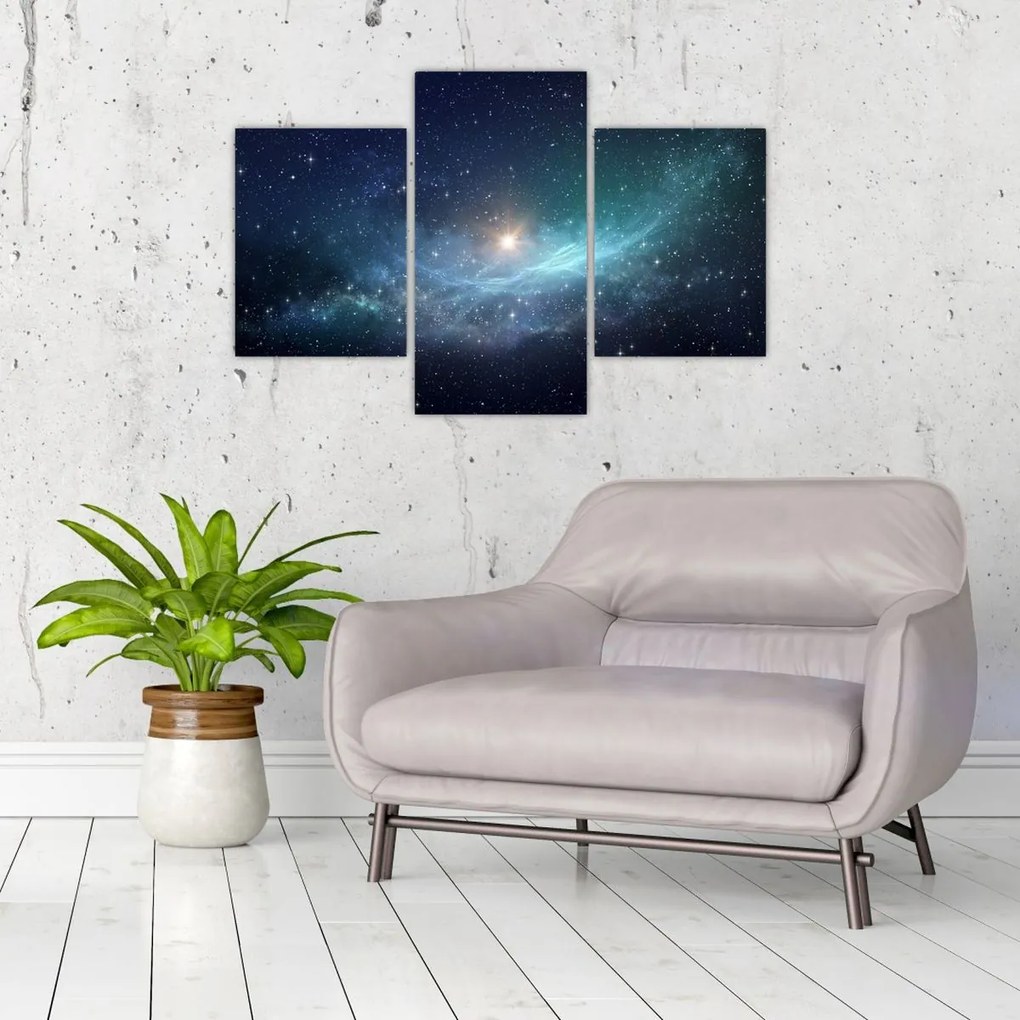 Tablou - Stele și nebuloase (90x60 cm)