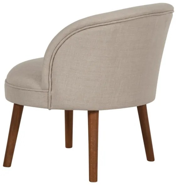 Fotoliu pentru copii KUNI, crem