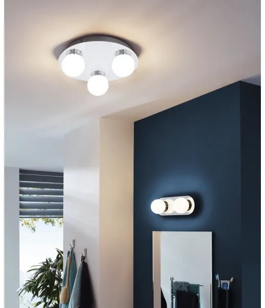 Plafonieră LED pentru baie Eglo 94629 MOSIANO 3xLED/3,3W/230V IP44