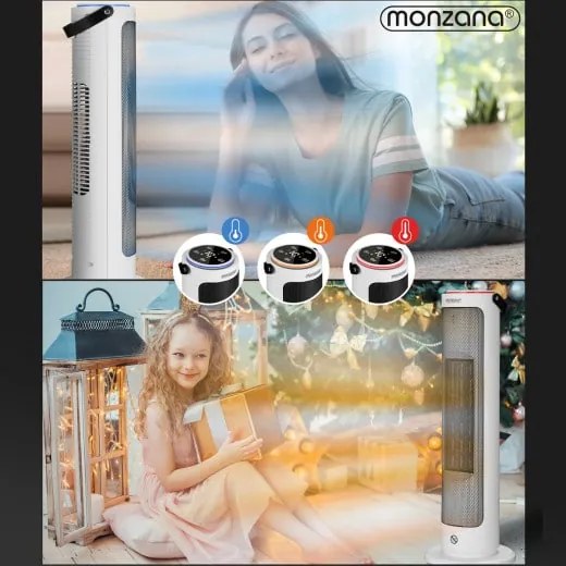 Deuba Incalzitor ceramic 2000W - alb
