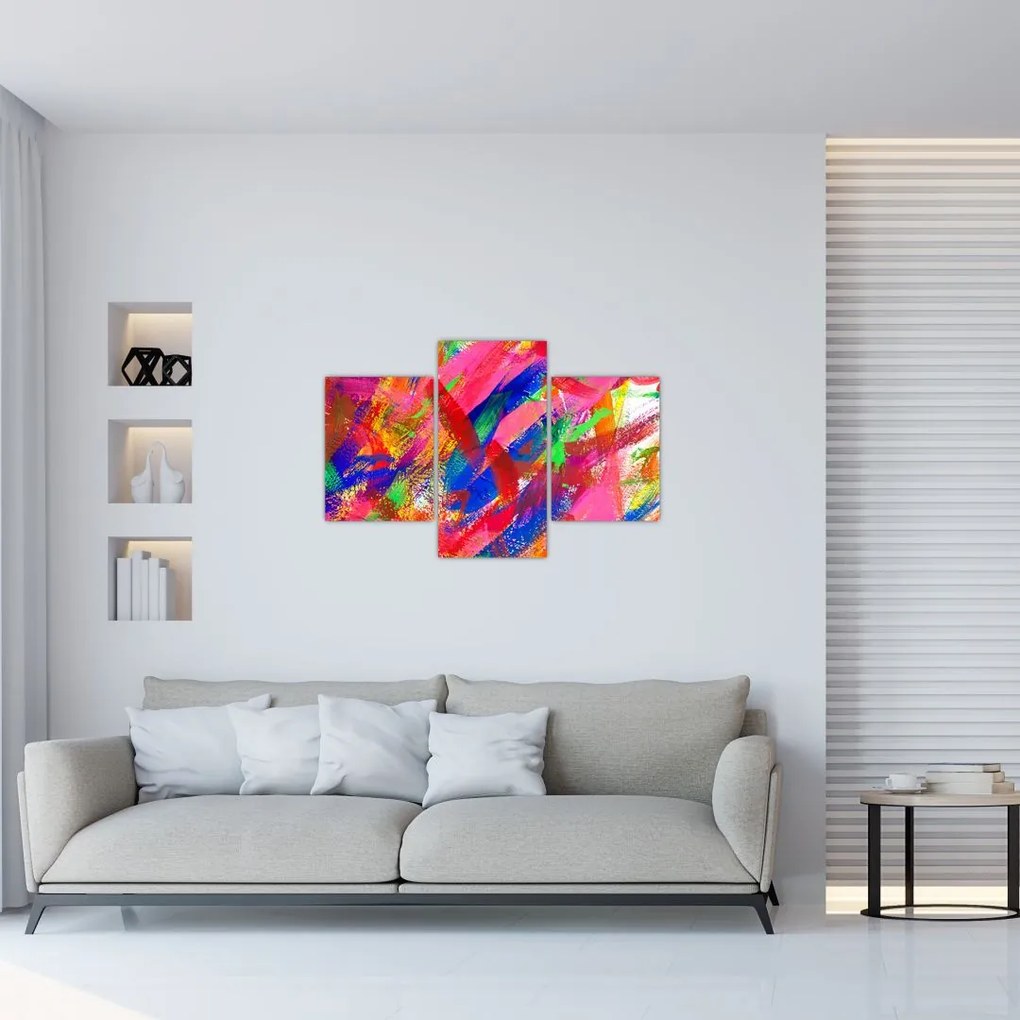 Tablou - Abstract colorat (90x60 cm)