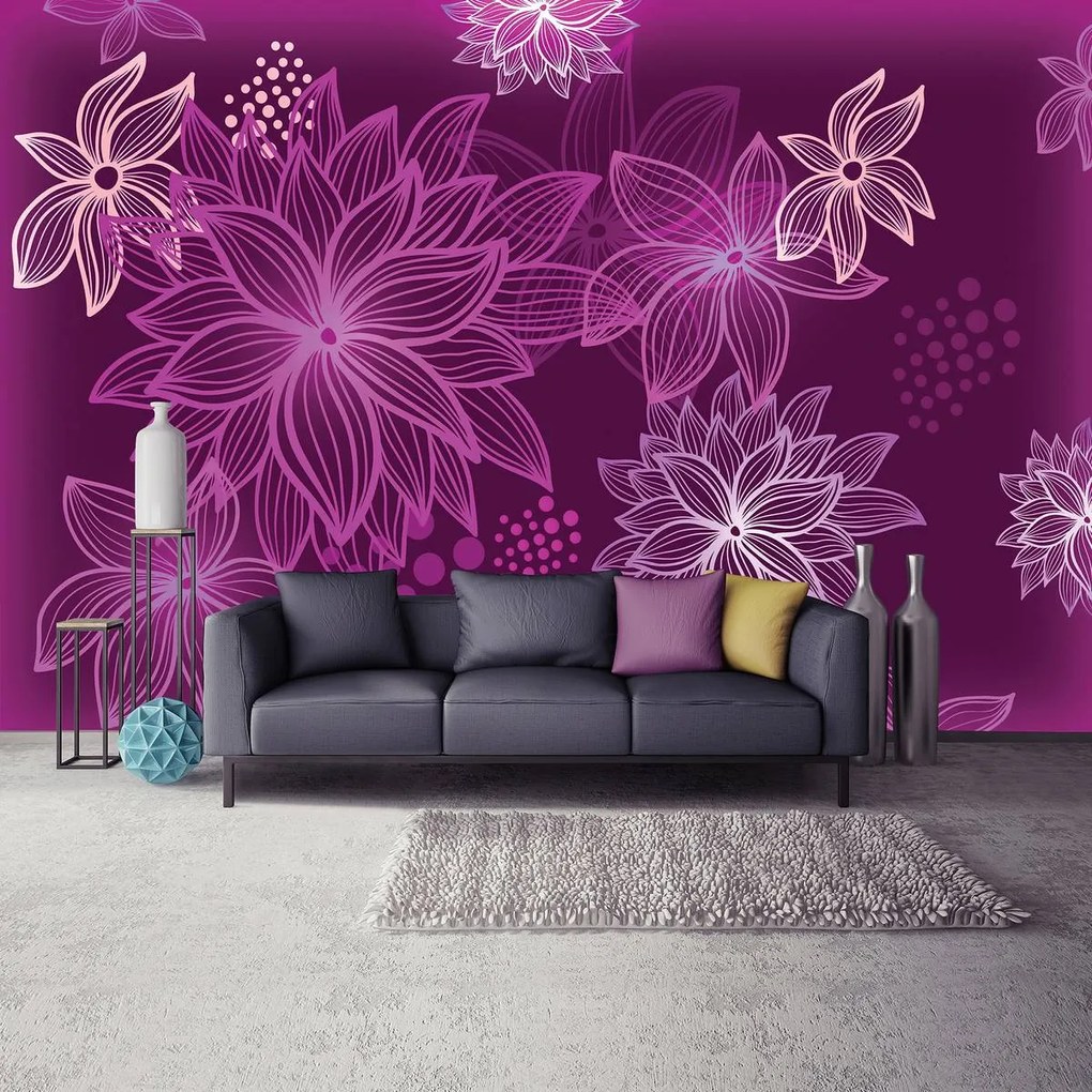 Fototapet - Flori (152,5x104 cm)