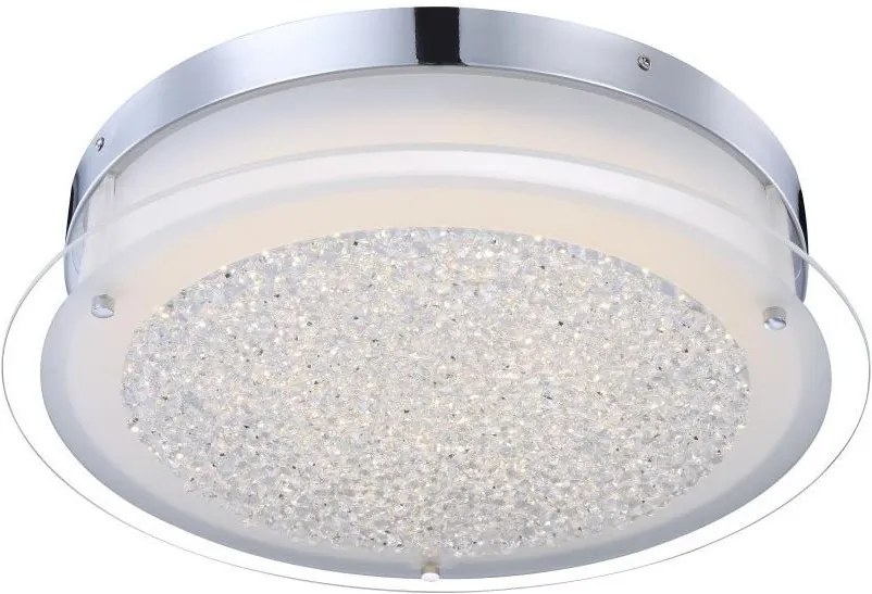 Globo 49316 - Plafonieră LED de cristal LEAH LED/21W/230V