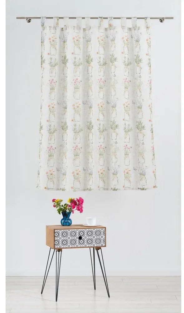 Draperie crem 140x160 cm Cassia – Mendola Fabrics