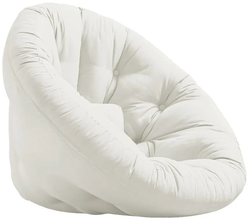 Fotoliu alb/bej Nido - Karup Design