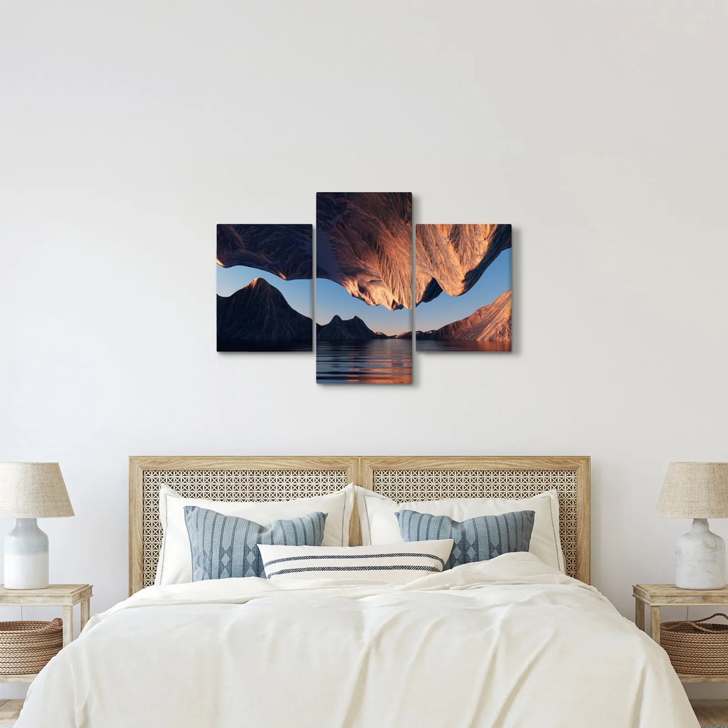 Tablou - Faleze 3D (90x60 cm)