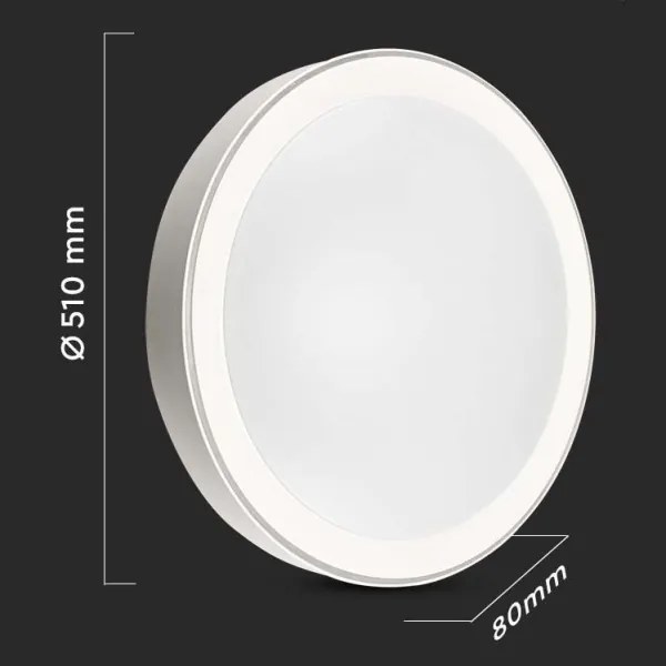 LED plafonieră dimabilă 40W 230V 3000K/4000K/6500K cu telecomandă