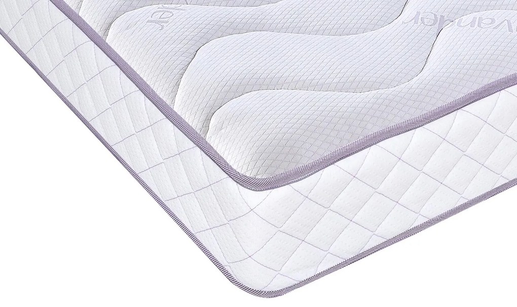 Saltea Super Ortopedica Tri Flexa Lavanda Therapy, 12+3+3 Memory 140 x 200 cm