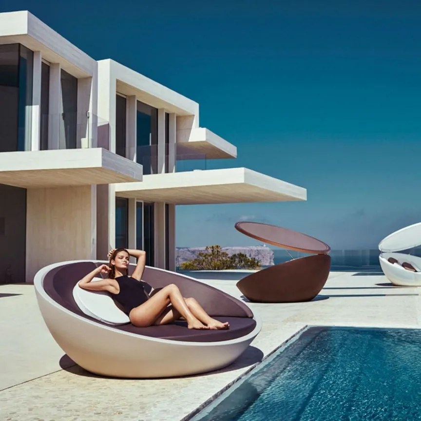 Pat de zi lounge de exterior / interior design modern premium ULM