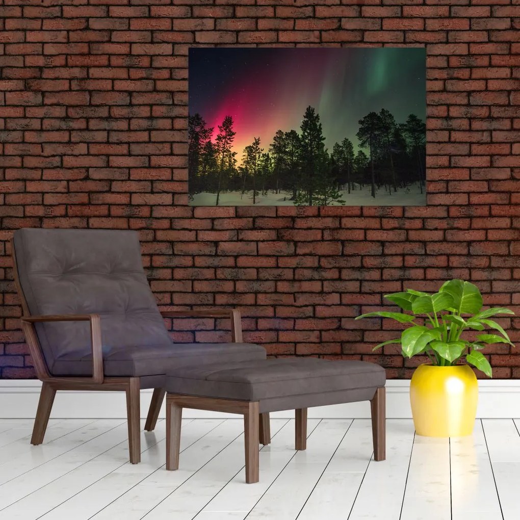 Tablou cu Northern Lights (90x60 cm)
