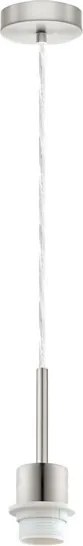 Eglo - Pendul LED TUNJA pe cablu, 1xE27/60W/230V, crem