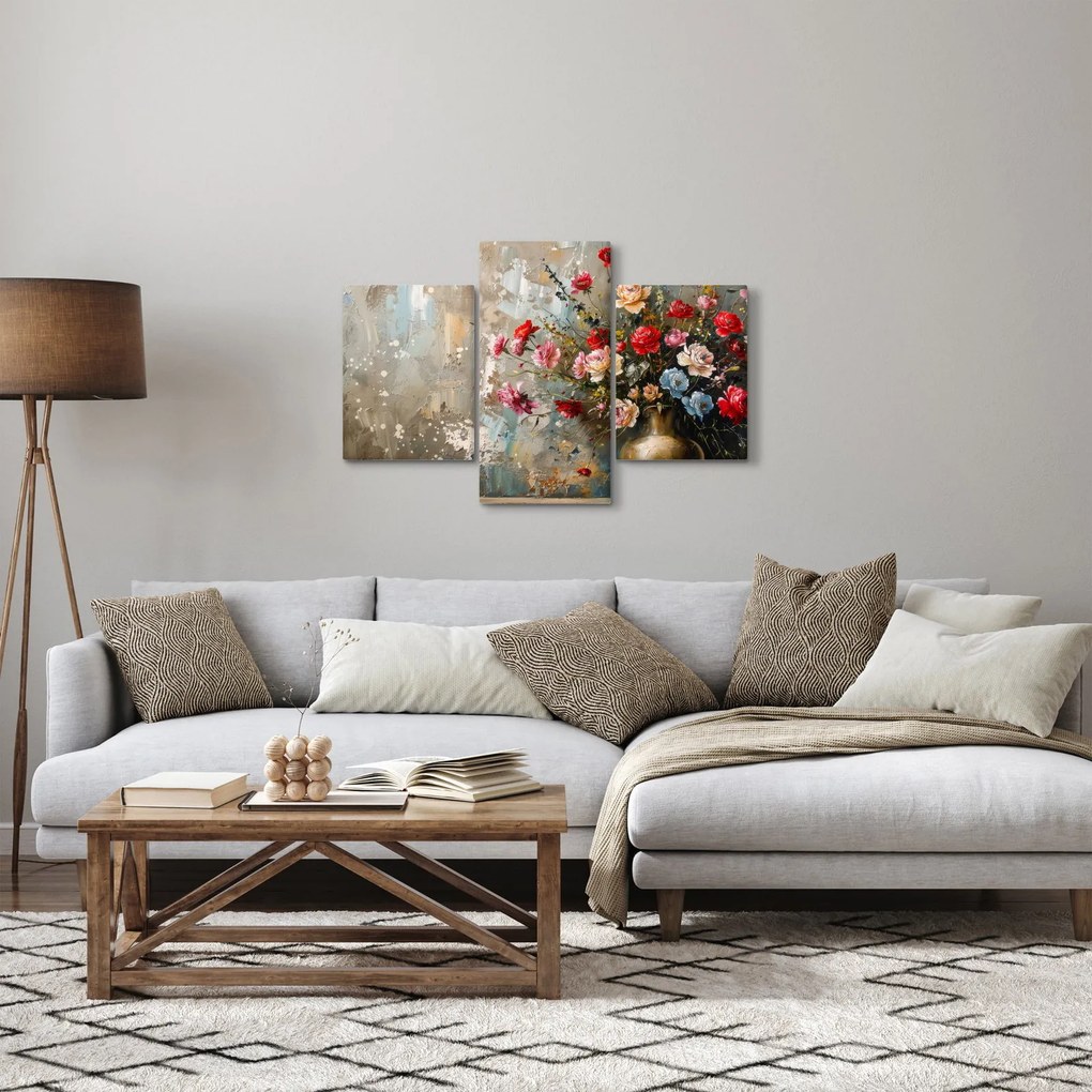 Tablou - Vaza de flori (90x60 cm)