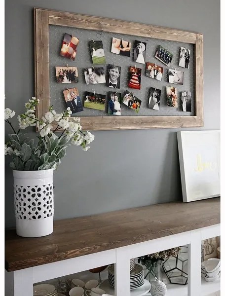 Ramă din lemn pentru fotografii 100x60 cm lemn