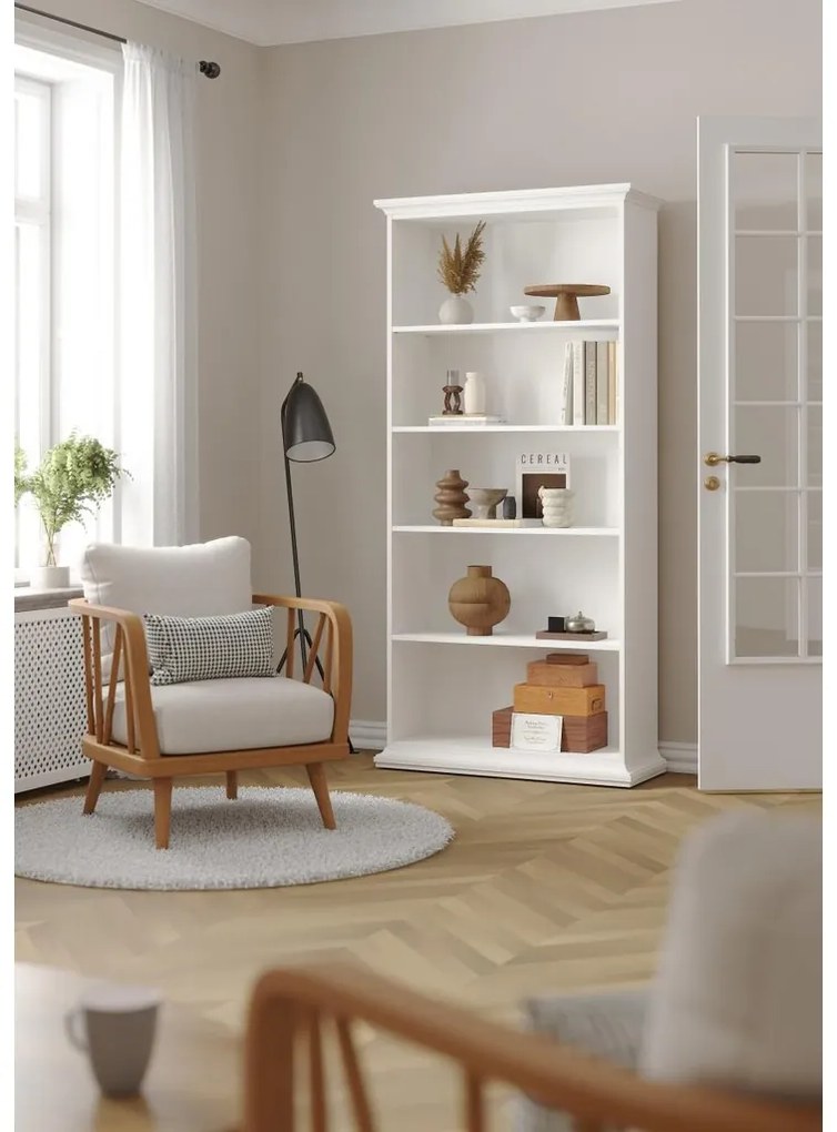 Raft cu polițe Provence, alb