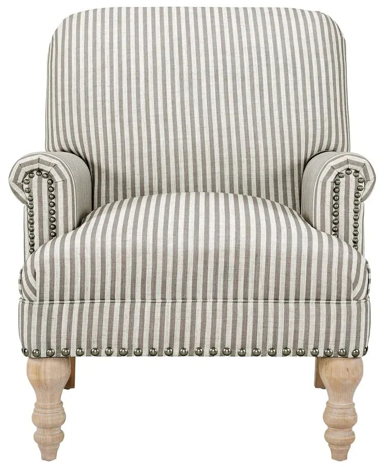 Fotoliu bej cu tapițerie din in Jaya – Støraa