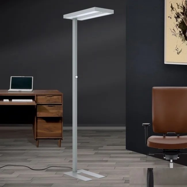 Lampa de podea dimabila cu detector de miscare si senzor de lumina naturala, OFFICE LED