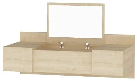 Masă de toaletă ZAKKUM 33x100 cm bej
