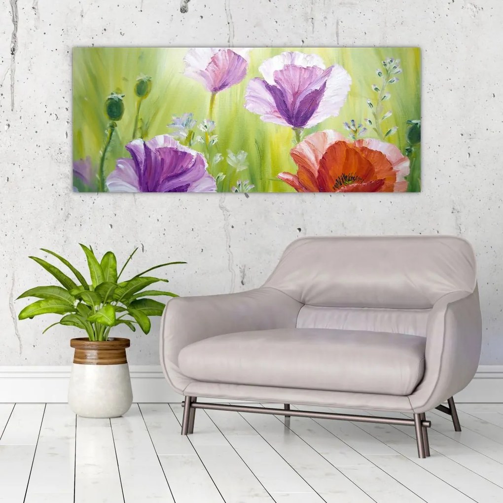 Tablou - Maci (120x50 cm)