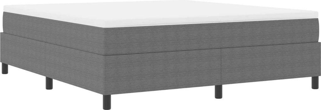 vidaXL Cadru de pat platformă Gri deschis 180 x 200 cm
