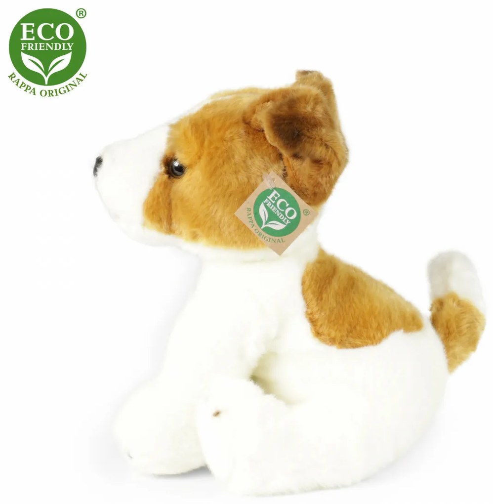 Rappa Câine de pluș Jack Russell terrier așezat,30 cm ECO-FRIENDLY