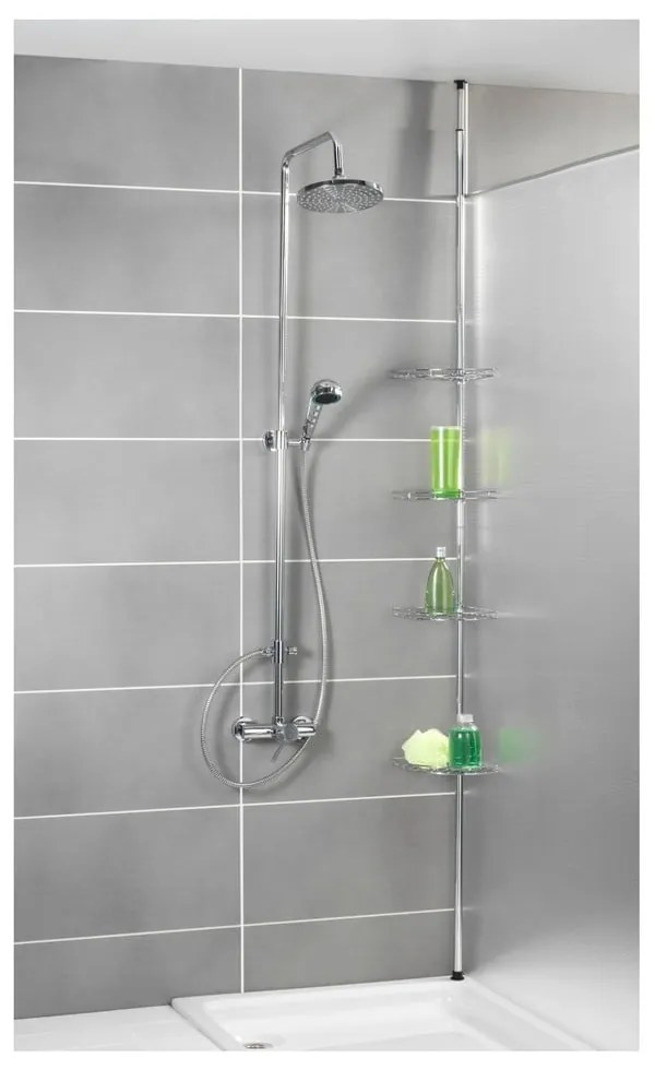 Raft telescopic pentru duș Wenko Prea