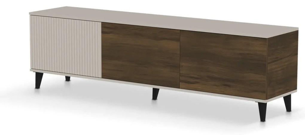 Comoda TV Random 2 RTV-2 casmir/nuc/negru L180 cm
