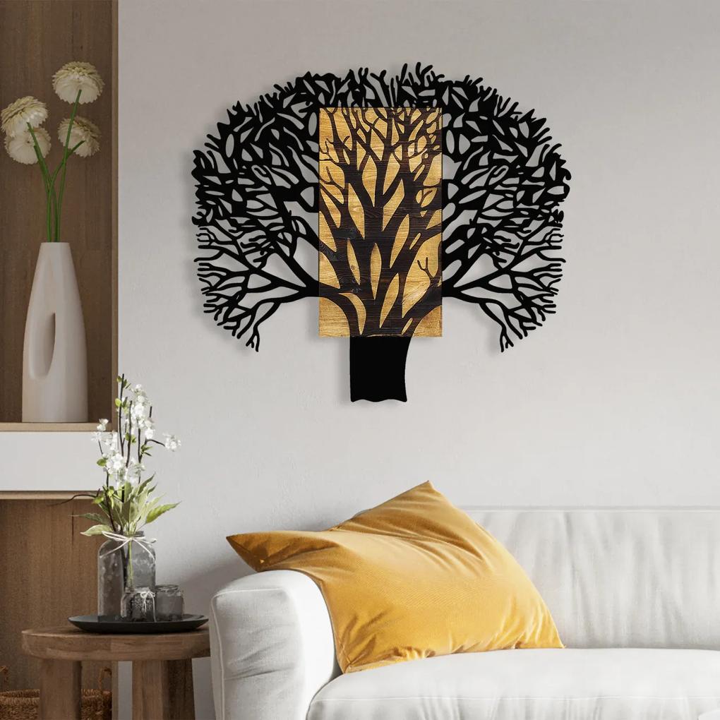 Accesoriu decorativ de perete din lemn Tree 1