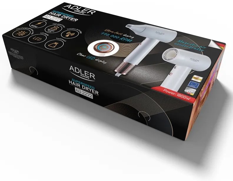 USCATOR PAR CU AFISAJ LED SUPERSPEED AD 2272 ADLER