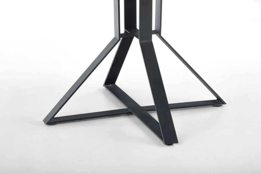 Set masa extensibila Mercy L120-160 cm + 4 scaune K430 verde/negru