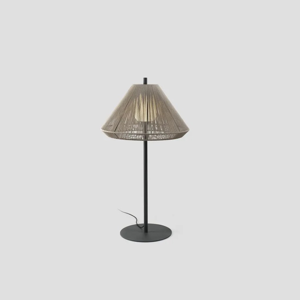 Lampa de podea iluminat exterior decorativ SAIGON 120/C70 gri/bej