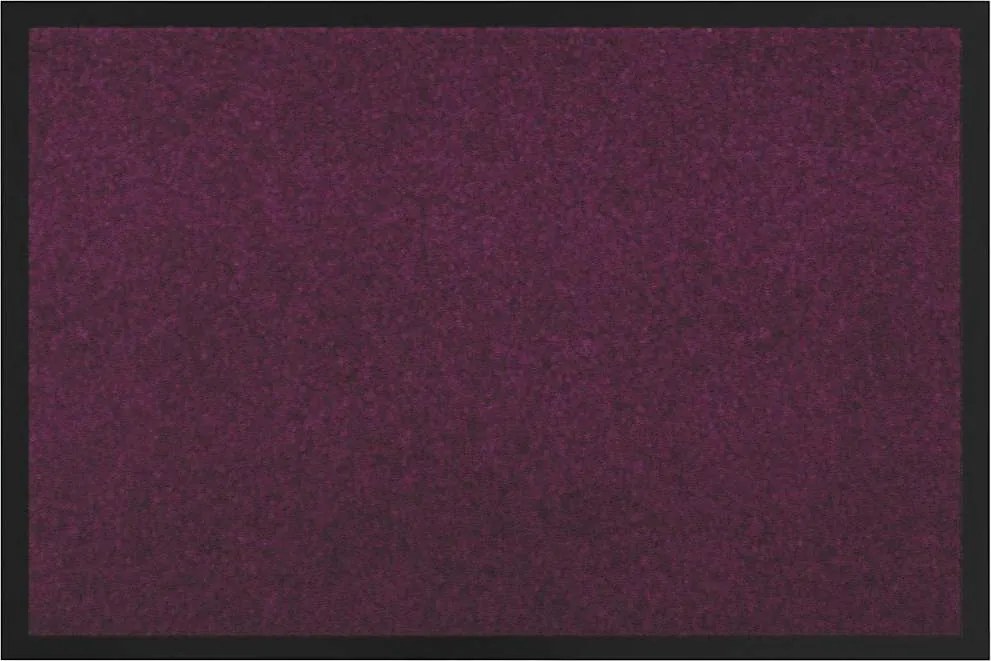 vidaXL Covoraș de intrare Bordo 60 x 40 x 1.2 cm Țesătură Teddy