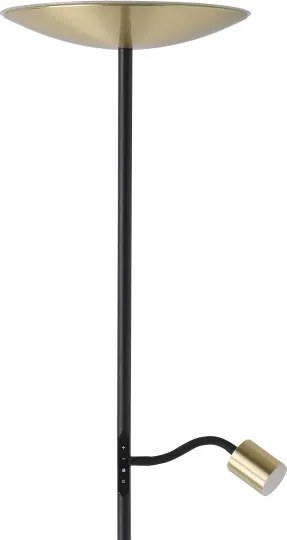 Eglo 901979 - Lampă de podea LED dimabilă CONIVARINO LED/26,5W/230V +LED/4W, auriu