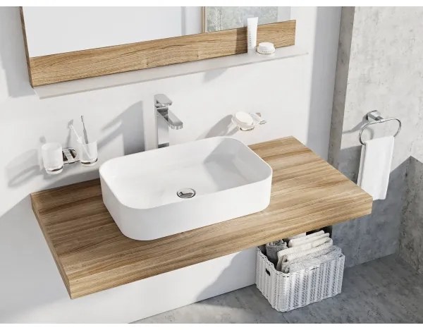 Ravak XJX01155002 - Lavoar pentru blat CERAMIC SLIM 55x37 cm ceramică/alb