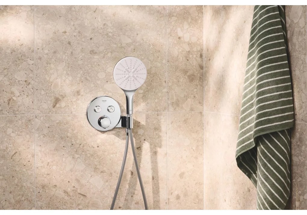 Grohe Precision Smartcontrol set de dus ascuns cu termostat da crom 34877000