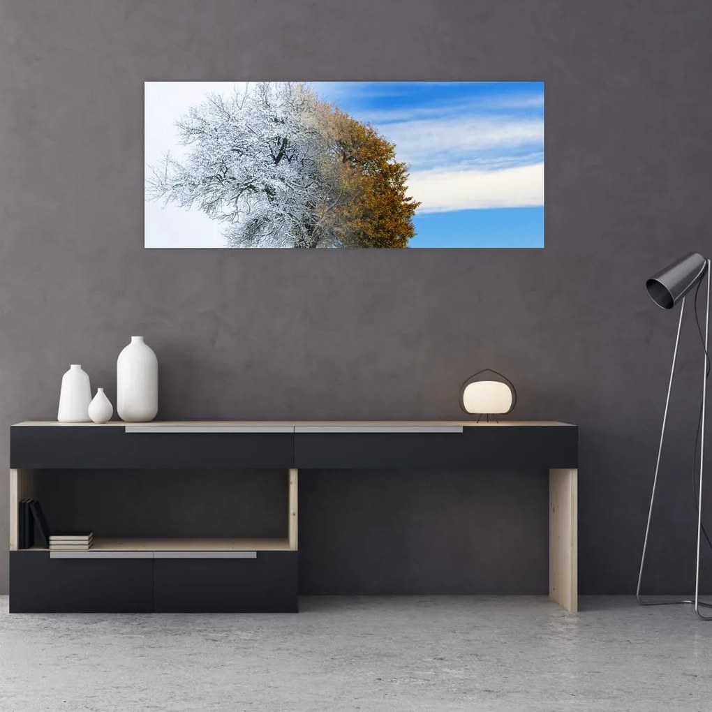 Tablou - Schimbarea anotimpurilor (120x50 cm)