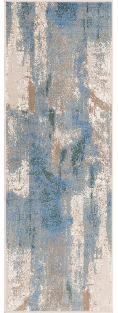 Covor tip traversă albastru deschis 70x200 cm Sensi Zashi – FD