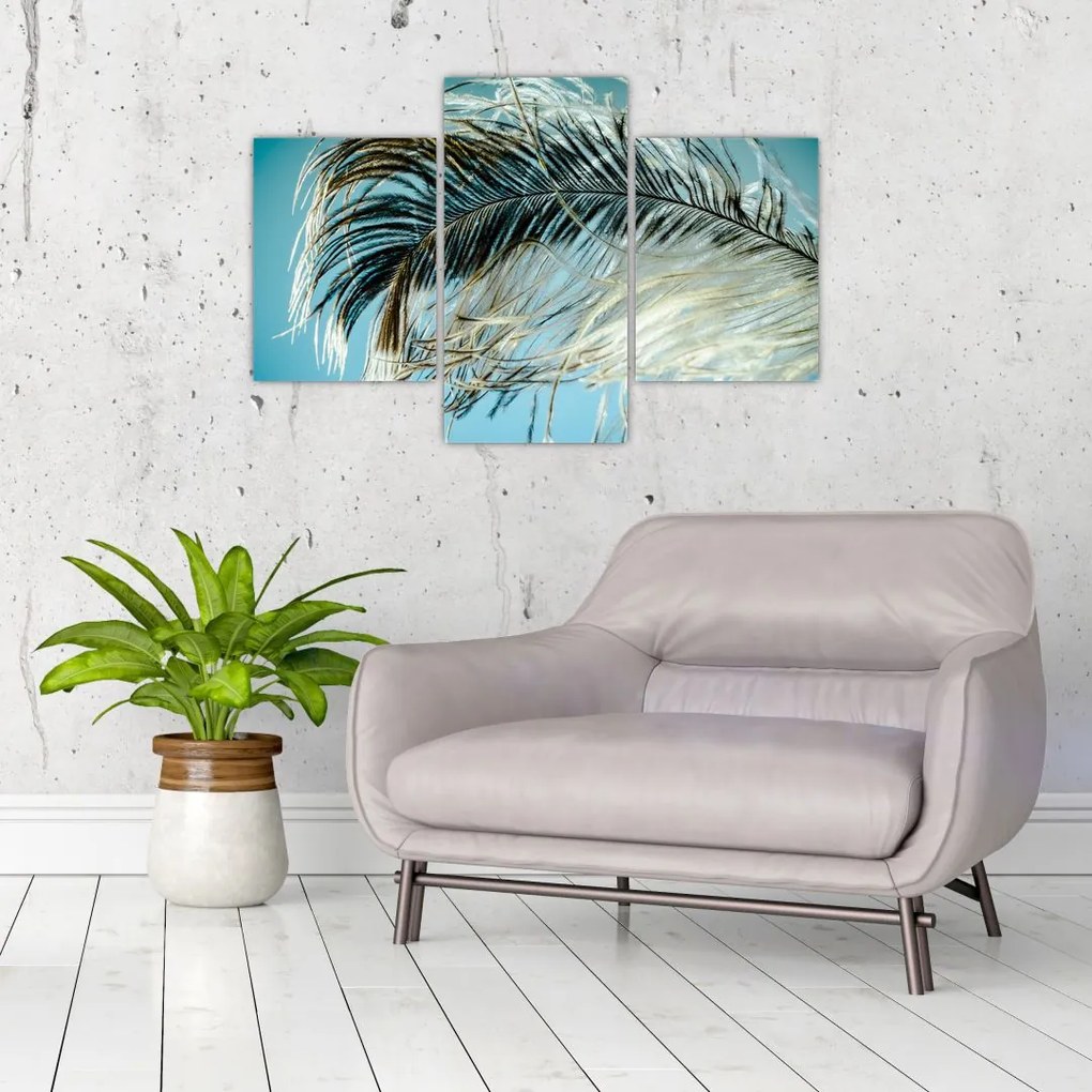 Tablou cu pană (90x60 cm)