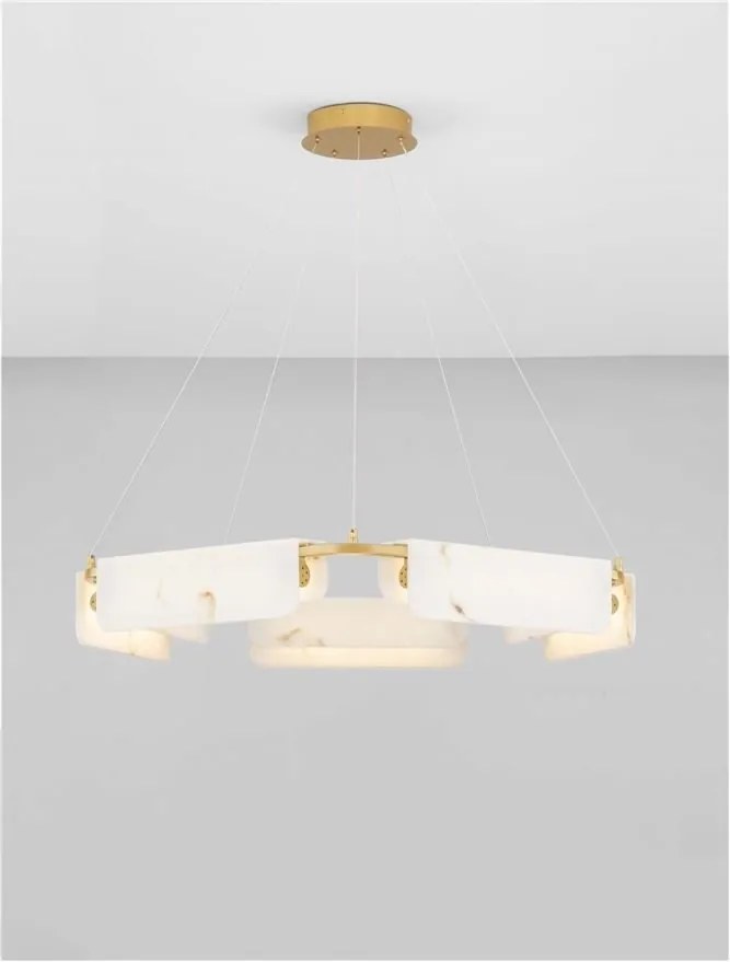 Lustra LED suspendata design modern AIDER, 93cm