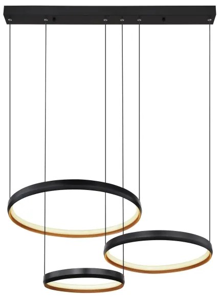 Lustră LED dimabilă pe cablu Globo 67193-55H HALLI LED/55W/230V 2700-6500K + telecomandă