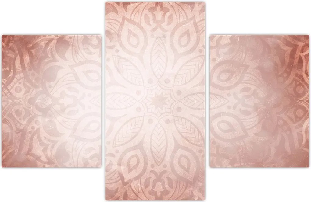 Tablou - Mandala roz (90x60 cm)